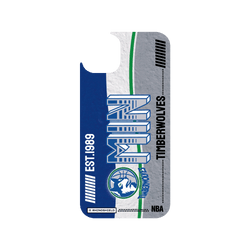 iPhone 14 Plus Clear Case (MagSafe 兼容)  NBA 復古球員卡-明尼蘇達灰狼 Minnesota Timberwolves - Vintage Card