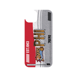 iPhone 14 Plus Clear Case (MagSafe 兼容)  NBA 復古球員卡-費城76人 Philadelphia 76ers - Vintage Card