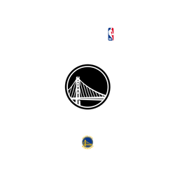iPhone 14 Plus Clear Case (MagSafe 兼容)  NBA B&W-金州勇士 Golden State Warriors B&W - Light