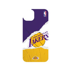 iPhone 14 Plus Clear Case (MagSafe 兼容)  NBA 熱血系列-洛杉磯湖人 L.A. Lakers - Sweat and tears