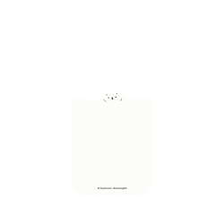 犀牛盾Clear Case防摔背蓋手機殼 - iPhone 14 Pro - 【聯名設計款】 - 白白日記 Darylhochi - 一片白