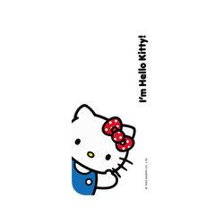 犀牛盾Clear Case防摔背蓋手機殼 - iPhone 14 Pro - 【聯名設計款】 - Hello Kitty - I'm Hello Kitty!