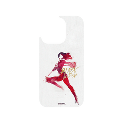 犀牛盾Clear防摔背蓋手機殼 - iPhone 14 Pro - 【聯名設計款】 - 迪士尼-漫威 Marvel - 黑寡婦-塗鴉版