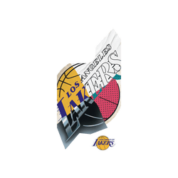 iPhone 14 Pro Clear Case (MagSafe 兼容)  NBA 拼接系列-洛杉磯湖人 L.A. Lakers - Style Mix