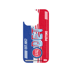 iPhone 14 Pro Clear Case (MagSafe 兼容)  NBA 復古球員卡-底特律活塞 Detroit Pistons - Vintage Card