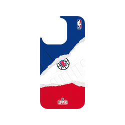 犀牛盾Clear Case防摔背蓋手機殼 - iPhone 14 Pro - 【聯名設計款】 - NBA - 熱血系列-洛杉磯快艇 L.A Clippers - Sweat and Tears