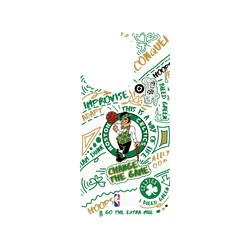 iPhone 14 Pro Clear Case (MagSafe 兼容)  NBA 塗鴉系列-波士頓塞爾提克 Boston Celtics - Graffiti