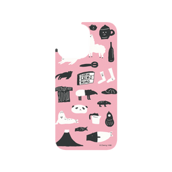犀牛盾Clear Case防摔背蓋手機殼 - iPhone 14 Pro Max - 【聯名設計款】 - 馬來貘 Laimo - LAIMO無框架_粉