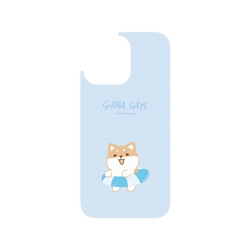 犀牛盾Clear Case防摔背蓋手機殼 - iPhone 14 Pro Max - 【聯名設計款】 - 柴語錄 Shiba Says - 泳圈版