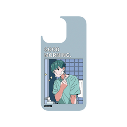 犀牛盾Clear Case防摔背蓋手機殼 - iPhone 14 Pro Max - 【聯名設計款】 - 子凡 Zzifan_z - 早安男孩