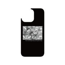 犀牛盾Clear Case防摔背蓋手機殼 - iPhone 14 Pro Max - 【聯名設計款】 - 怪奇事物所 Incrediville - 所長細胞群_黑