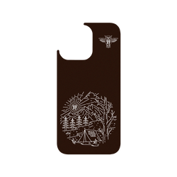 iPhone 14 Pro Max Clear Case (MagSafe 兼容)  KID 戶外野營森林村
