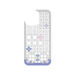 iPhone 14 Pro Max Clear Case (MagSafe 兼容)  老屋顏 台灣經典鐵窗花 - 東