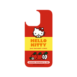犀牛盾Clear Case防摔背蓋手機殼 - iPhone 14 Pro Max - 【聯名設計款】 - Hello Kitty - 生鮮食品-蘋果