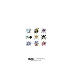 犀牛盾Clear Case防摔背蓋手機殼 - iPhone 14 Pro Max - 【聯名設計款】 - 航海王 One Piece - 標誌系列-海賊旗圖鑑
