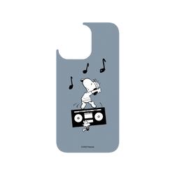 犀牛盾Clear Case防摔背蓋手機殼 - iPhone 14 Pro Max - 【聯名設計款】 - Snoopy 史努比 - 隨音樂搖擺吧！