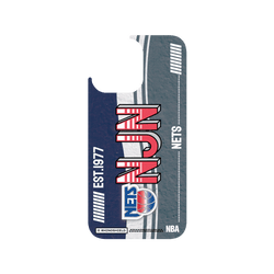 犀牛盾Clear Case防摔背蓋手機殼 - iPhone 14 Pro Max - 【聯名設計款】 - NBA - 復古球員卡-紐澤西籃網 New Jersey Nets - Vintage Card