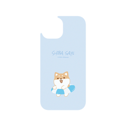 犀牛盾Clear Case防摔背蓋手機殼 - iPhone 15 - 【聯名設計款】 - 柴語錄 Shiba Says - 泳圈版