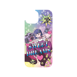 犀牛盾Clear Case防摔背蓋手機殼 - iPhone 15 - 【聯名設計款】 - 子凡 Zzifan_z - 千禧女孩