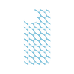 犀牛盾Clear (MagSafe 兼容)防摔背蓋手機殼 - iPhone 15 - 【聯名設計款】 - 印花樂 - 老磁磚3號/透明藍白