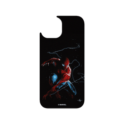 犀牛盾Clear Case防摔背蓋手機殼 - iPhone 15 - 【聯名設計款】 - 迪士尼-漫威 Marvel - 蜘蛛人-準備行動