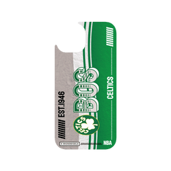 iPhone 15 Clear Case (MagSafe 兼容)  NBA 復古球員卡-波士頓塞爾提克 Boston Celtics - Vintage Card