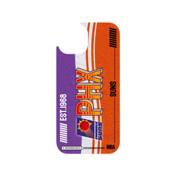iPhone 15 Clear Case (MagSafe 兼容)  NBA 復古球員卡-鳳凰城太陽 Phoenix Suns - Vintage Card