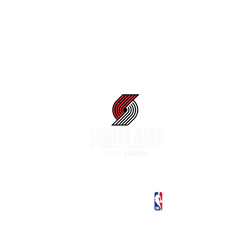 iPhone 15 Clear Case (MagSafe 兼容)  NBA Logo-波特蘭拓荒者 Portland Trail Blazers - Light