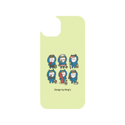 犀牛盾Clear Case防摔背蓋手機殼 - iPhone 15 Plus - 【聯名設計款】 - Ning - 打扮的小藍