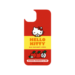 犀牛盾Clear Case防摔背蓋手機殼 - iPhone 15 Plus - 【聯名設計款】 - Hello Kitty - 生鮮食品-蘋果
