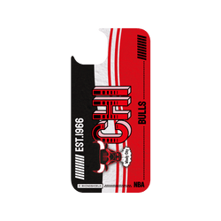 iPhone 15 Plus Clear Case (MagSafe 兼容)  NBA 復古球員卡-芝加哥公牛 Chicago Bulls - Vintage Card