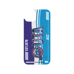 iPhone 15 Plus Clear Case (MagSafe 兼容)  NBA 復古球員卡-猶他爵士 Utah Jazz - Vintage Card