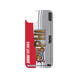 iPhone 15 Plus Clear Case (MagSafe 兼容)  NBA 復古球員卡-費城76人 Philadelphia 76ers - Vintage Card