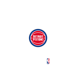 iPhone 15 Plus Clear Case (MagSafe 兼容)  NBA Logo-底特律活塞 Detroit Pistons