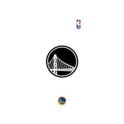 iPhone 15 Plus Clear Case (MagSafe 兼容)  NBA B&W-金州勇士 Golden State Warriors B&W - Light