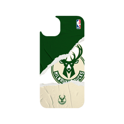 iPhone 15 Plus Clear Case (MagSafe 兼容)  NBA 熱血系列-密爾瓦基公鹿 Milwaukee Bucks - Sweat and Tears