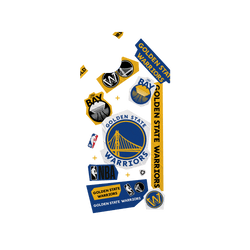 iPhone 15 Plus Clear Case (MagSafe 兼容)  NBA 拼貼系列-金州勇士 Golden State Warriors - Collage