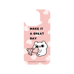 犀牛盾Clear Case防摔背蓋手機殼 - iPhone 15 Pro - 【聯名設計款】 - 爽爽貓 Song Song Meow By SECOND - Make it a great day