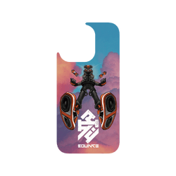 犀牛盾Clear (MagSafe 兼容)防摔背蓋手機殼 - iPhone 15 Pro - 【聯名設計款】 - BOUNCE - BOUNCE MAN INFINITY