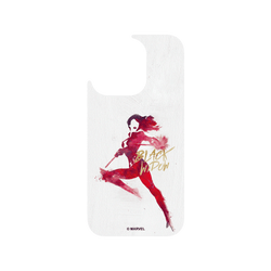 犀牛盾Clear防摔背蓋手機殼 - iPhone 15 Pro - 【聯名設計款】 - 迪士尼-漫威 Marvel - 黑寡婦-塗鴉版