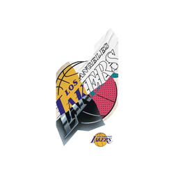 iPhone 15 Pro Clear Case (MagSafe 兼容)  NBA 拼接系列-洛杉磯湖人 L.A. Lakers - Style Mix
