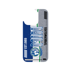iPhone 15 Pro Clear Case (MagSafe 兼容)  NBA 復古球員卡-明尼蘇達灰狼 Minnesota Timberwolves - Vintage Card