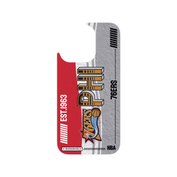 iPhone 15 Pro Clear Case (MagSafe 兼容)  NBA 復古球員卡-費城76人 Philadelphia 76ers - Vintage Card