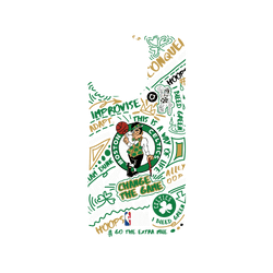 iPhone 15 Pro Clear Case (MagSafe 兼容)  NBA 塗鴉系列-波士頓塞爾提克 Boston Celtics - Graffiti