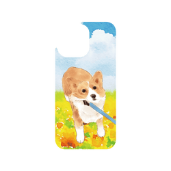 犀牛盾Clear Case防摔背蓋手機殼 - iPhone 15 Pro Max - 【聯名設計款】 - 沐晨Muchen - 晴天拉住柯基