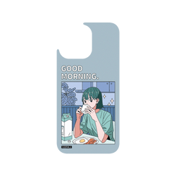 犀牛盾Clear Case防摔背蓋手機殼 - iPhone 15 Pro Max - 【聯名設計款】 - 子凡 Zzifan_z - 早安女孩