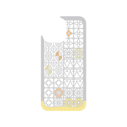 iPhone 15 Pro Max Clear Case (MagSafe 兼容)  老屋顏 台灣經典鐵窗花 - 南
