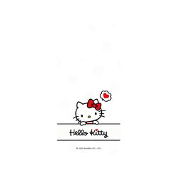 犀牛盾Clear Case防摔背蓋手機殼 - iPhone 15 Pro Max - 【聯名設計款】 - Hello Kitty - 普普風圓點