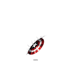 犀牛盾Clear Case防摔背蓋手機殼 - iPhone 15 Pro Max - 【聯名設計款】 - 迪士尼-漫威 Marvel - 美國隊長的盾牌