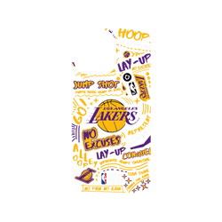 iPhone 15 Pro Max Clear Case (MagSafe 兼容)  NBA 塗鴉系列-洛杉磯湖人 L.A. Lakers - Graffiti